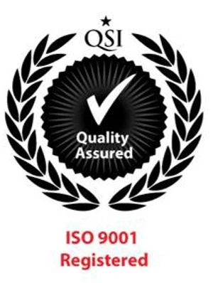 ISO 9001 registered certification mark